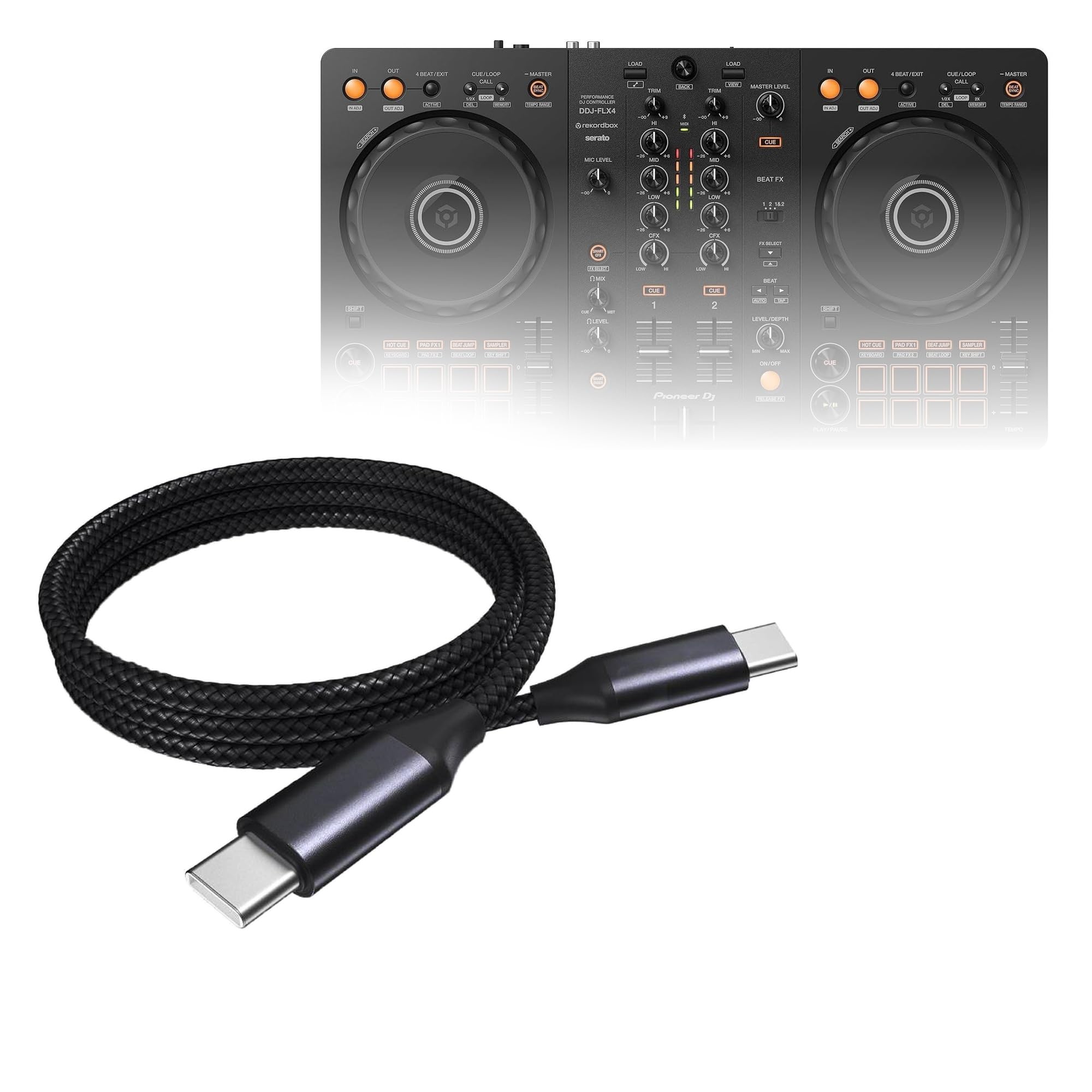 Amazon.com: BoxWave Cable Compatible with Pioneer DJ DDJ-FLX4